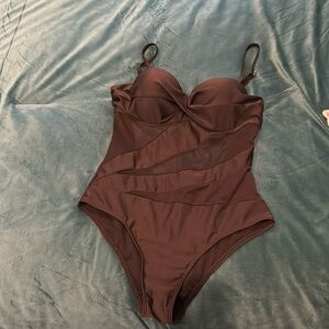 Black swimsuit